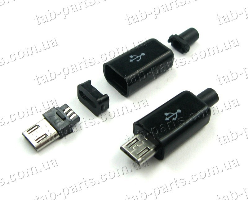 Роз'єм для планшета No29 micro USB чорний