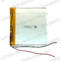 Батарея (акумулятор) для планшета 2600 мА·год, Li-Pol 3.7В, 83*80*3.2 мм