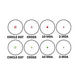 Приціл коліматорний Barska Multi Reticle 1x (Red/Green), фото 2