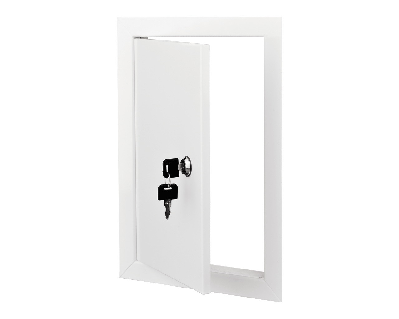 Дверцята металева Вентс ДМЗ 250/300 із замком, фото 1