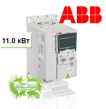 Перетворювач частоти ACS355 11 кВт 400 В 3Ф IP20, фільтр EMC2, Solar pump drive, R4 сонячний інвертор