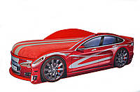 Ліжечко-машина TESLA червона