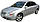 Комплект підкрильників (4 шт) КІА Церато 1 (2004-2008) KIA Cerato I, фото 3