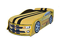 Ліжечко-машина Camaro жовта