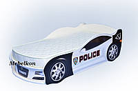 Ліжечко-машина Поліція біла