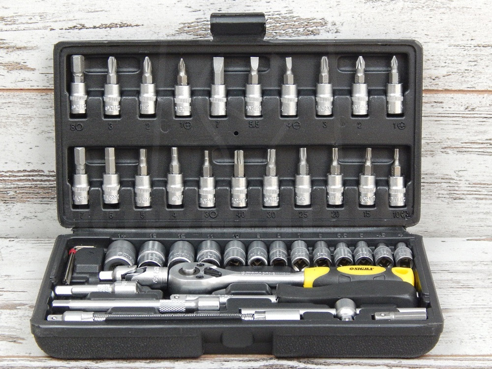 Набір інструментів Sigma MID 6003511 (46 предметів)