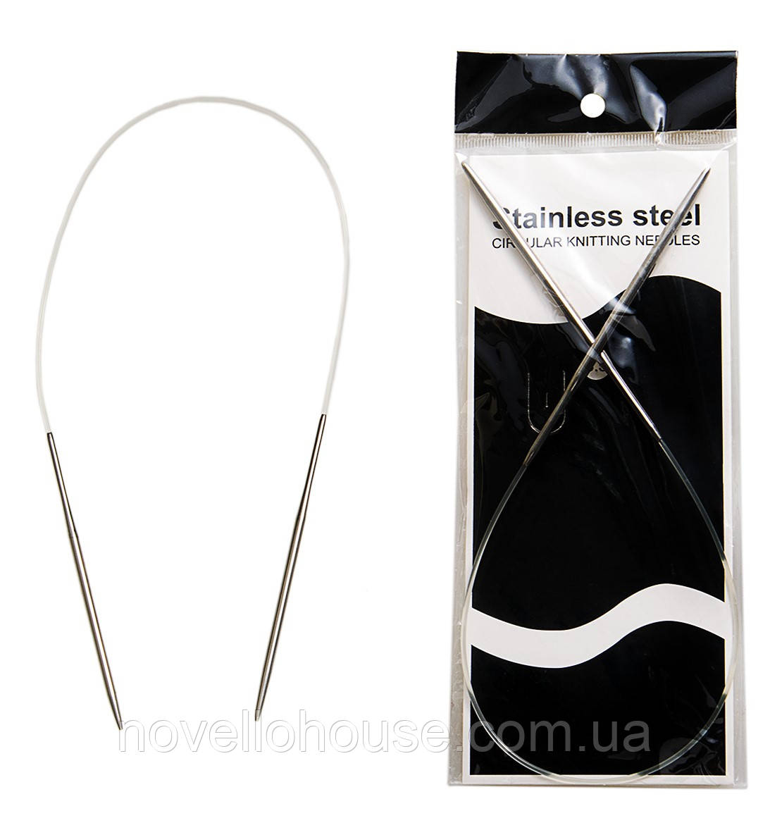 Кругові спиці силікон 40см № 3,5 мм, фото 1