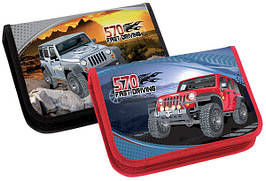 Пенал "Kidis" WHEEL DRIVE. 1 відділення. 19,3*13,5 см.