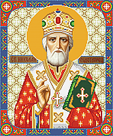 Св. Микола Чудотворець схема для бісеру