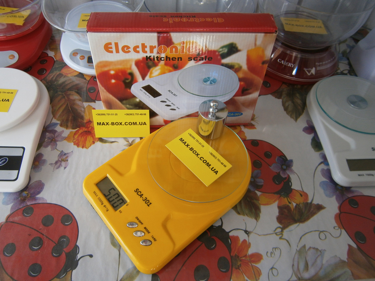 Кухонні ваги SCA 301 до 7кг, фото 1
