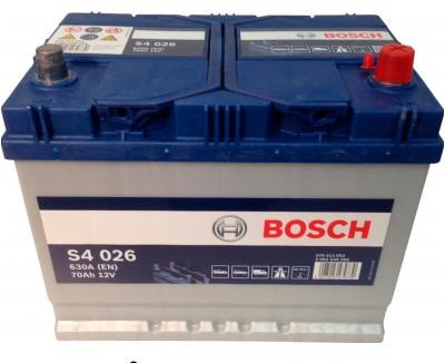 Акумулятор Автомобільний Bosch 70 Ah (Бош) 70 Ампер BO 0092S40260