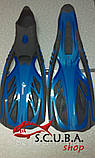 Ласти для плавання Verus DIVER із закритою п'ятою, колір синій, фото 5
