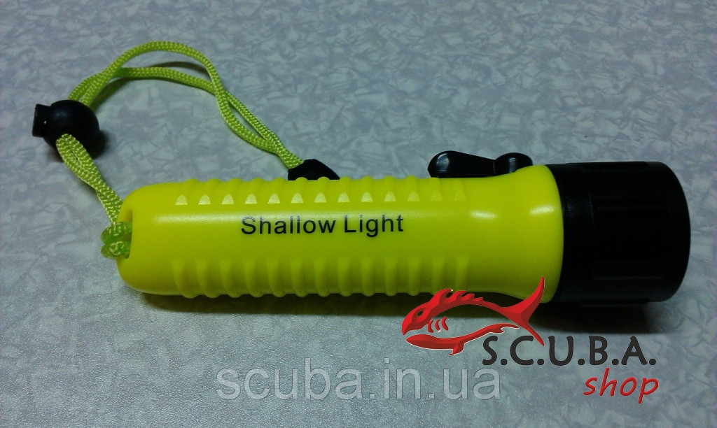 Ліхтар для підводного полювання і дайвінгу SHALLOW LIGHT (з акумулятором)
