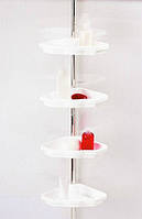 Полиці у ванну кімнату на розпірках