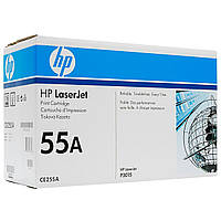 HP CE255A (55A) для HP LJ P3015 series оригінальний картридж HP