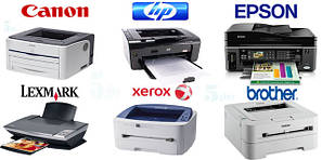 Принтери, сканери, МФУ та комплектуючі
