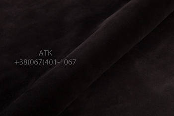 Спілок-велюр Чорний1.2-1.4 мм