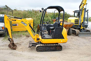 Мініекскаватор JCB 8014. Мініекскаватор б/у.