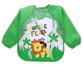 Фартух для годування (без кишені) "Джунглі" Зелений 20369