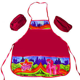 Фартушок шкільний для дівчаток Казковий поні 77984-1
