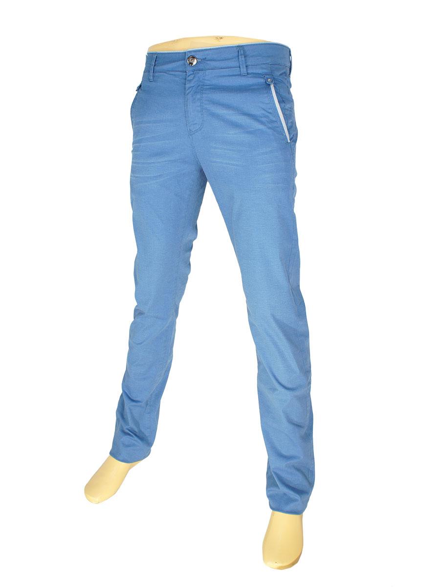 Чоловічі молодіжні джинси X-Foot 170-1739 блакитного кольору, фото 1