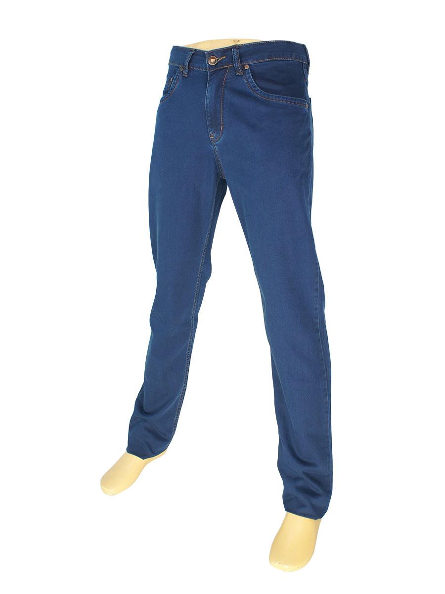 Однотонні чоловічі джинси Mirac M: 2630 P.N.65 у темно-синьому кольорі, фото 1