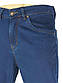 Однотонні чоловічі джинси Mirac M: 2630 P.N.65 у темно-синьому кольорі, фото 2