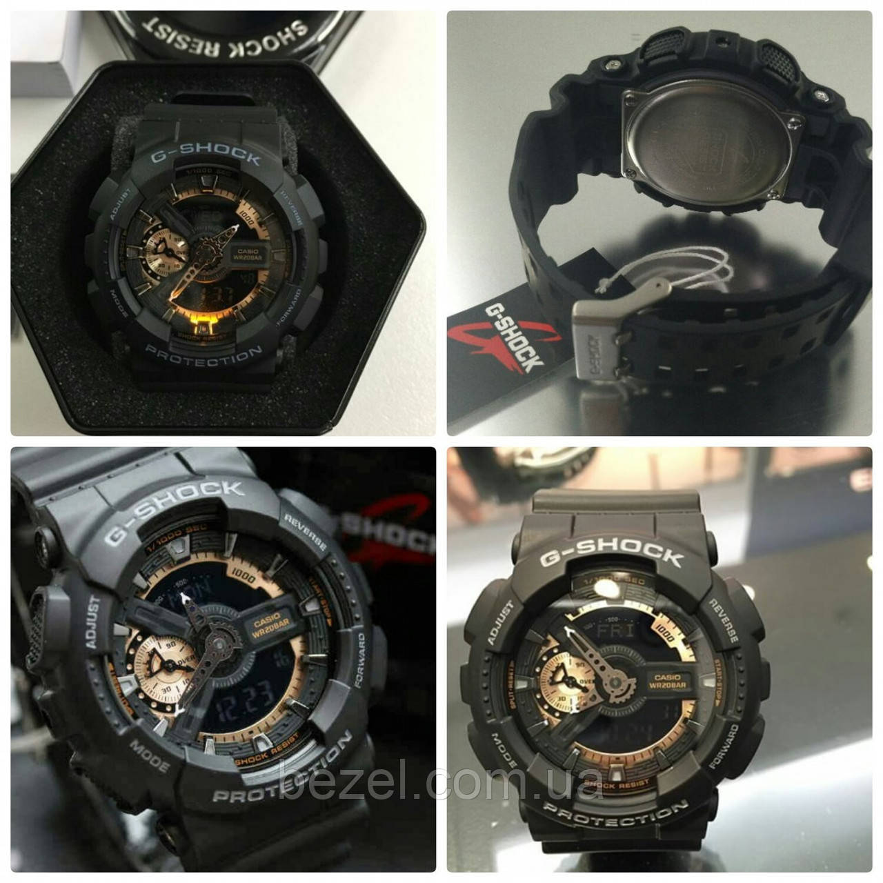 Мужские часы Casio G-Shock GA-110RG-1AER Касио противоударные японские кварцевые - фото 4 - id-p548935399