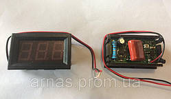 Вольтметр 27015 цифровий AC 70-300V вбудований (змінний струм) Червоний