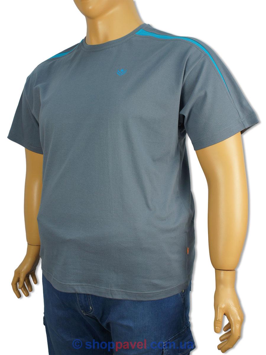 Чоловіча футболка Topi 0351 B великих розмірів - фото 1 - id-p567086041