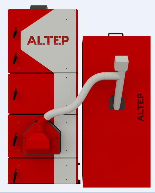 Пеллетный котёл Альтеп DUO UNI Air Pellet 40 кВт + бункер 400 л - фото 8 - id-p598400133