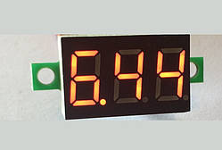 Вольтметр 27020R цифровий DVM-36 постійного струму 4,5-30V Червоний (два дроти)