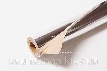 Фольга, алюмінієвий папір для лазні та сауни 30 м.кв., 135мкм.