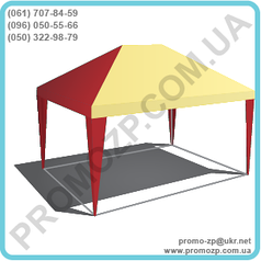 Намет Розбірний 4х2 метри для торгівлі, літнього кафе, садовий шатер.