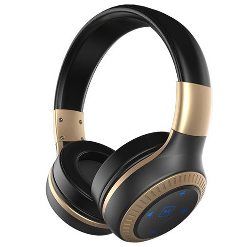 Бездротові Bluetooth-навушники Zealot B20, чорні/золото