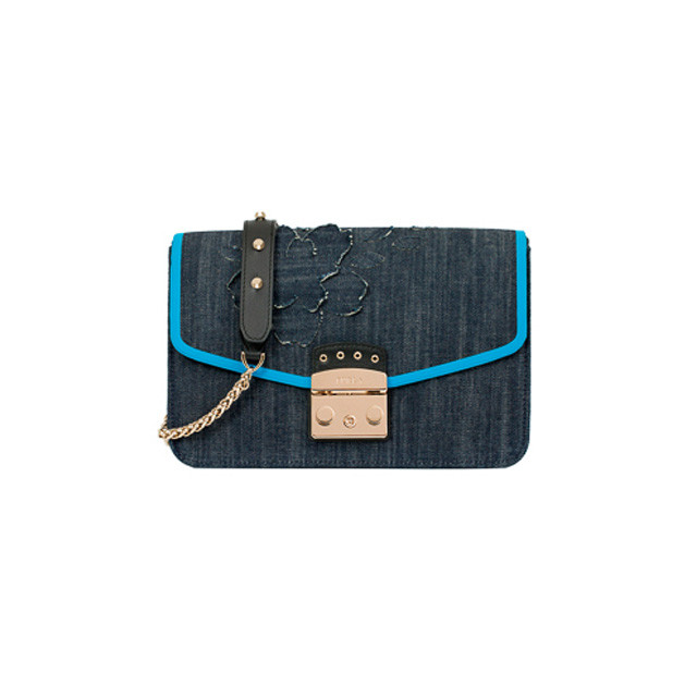 Женская сумочка Furla Metropolis Blue Denim