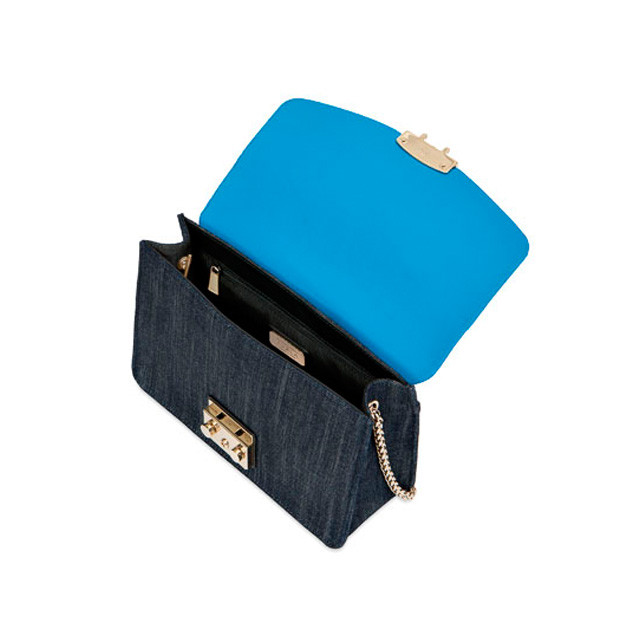 Женская сумочка Furla Metropolis Blue Denim