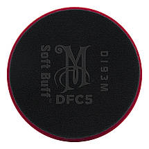 Полірувальний круг жорсткий — Meguiar's DA Soft Buff Foam Cutting Pad 140 мм. бордовий (DFC5), фото 4