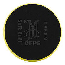 Полировальный круг средней жесткости - Meguiar's DA Soft Buff Foam Polishing Pad 140 мм. желтый (DFP5), фото 2