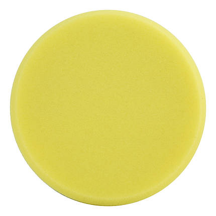 Полірувальний круг середньої жорсткості - Meguiar's DA Soft Buff Foam Polishing Pad 159 мм. жовтий (DFP6), фото 2
