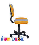 Дитяче комп'ютерне крісло FunDesk LST4 Yellow-Grey, фото 4