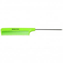 Гребінець з гострим залізним хвостом Denman lime green