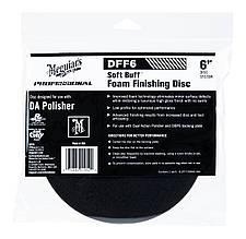 Полірувальний круг м'який - Meguiar's DA Soft Buff Foam Finishing Pad 159 мм. чорний (DFF6)