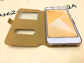 Шкіряний чохол-книжка VIP для Xiaomi RedMi 4X (3 кольори), фото 6