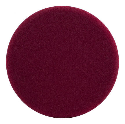 Полірувальний круг жорсткий - Meguiar's Rotary Foam Cutting Pad 7" 178 мм, бордовий (WRFC7), фото 2