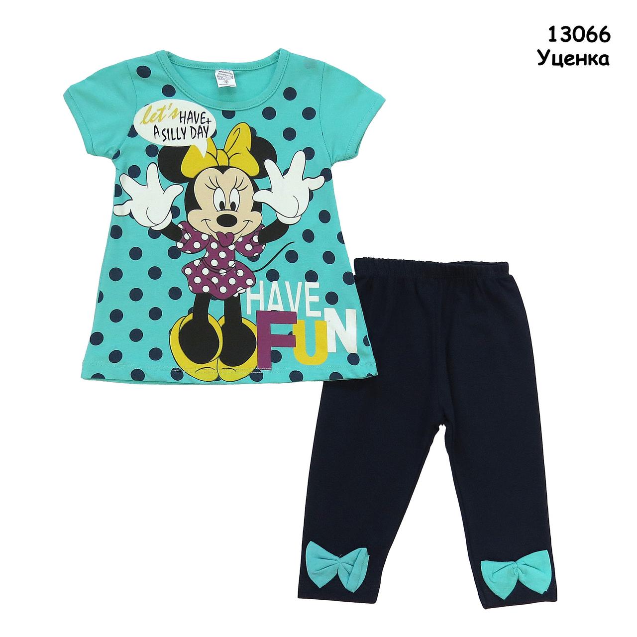 Летний костюм Minnie Mouse для девочки. Маломерит. 3 года - фото 1 - id-p567474650
