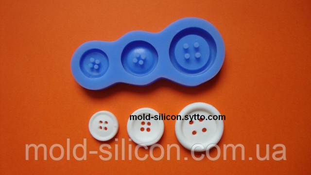 Силіконовий молд "Пугвиці", фото 1