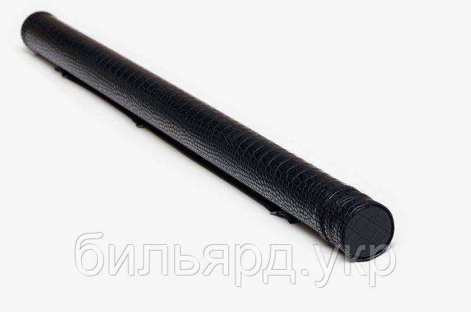 Тубус для кування зі шкірозамінника Чорний Крокодил