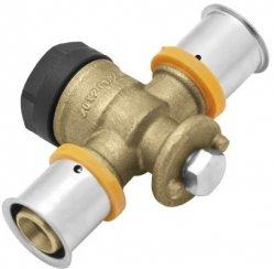 Трійник фіксується прохідний Press 20x2 G1/2"