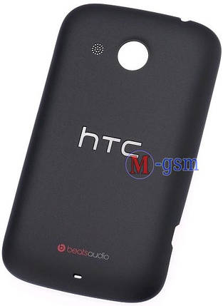 Задня кришка HTC Desire C A320e чорна, фото 2
